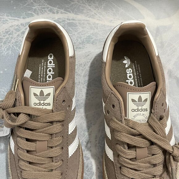 Adidas Brown Lace-Up Sneakers - Picture 3 of 5